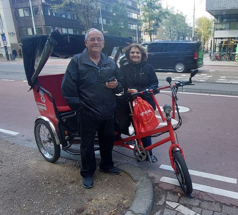 Amsterdam: Private City Highlights Tour by Rickshaw