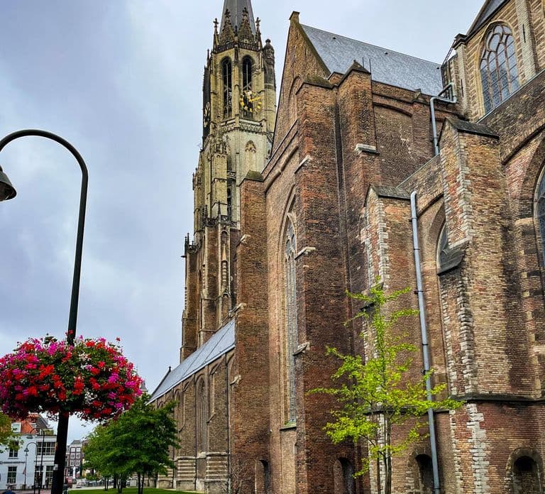 Delft: Eintrittskarte für die Oude Kerk und Nieuwe Kerk