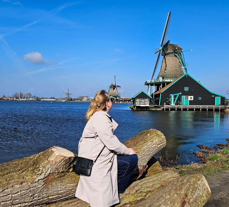 Depuis Amsterdam : moulins à vent, fromage et sabots en bois néerlandais