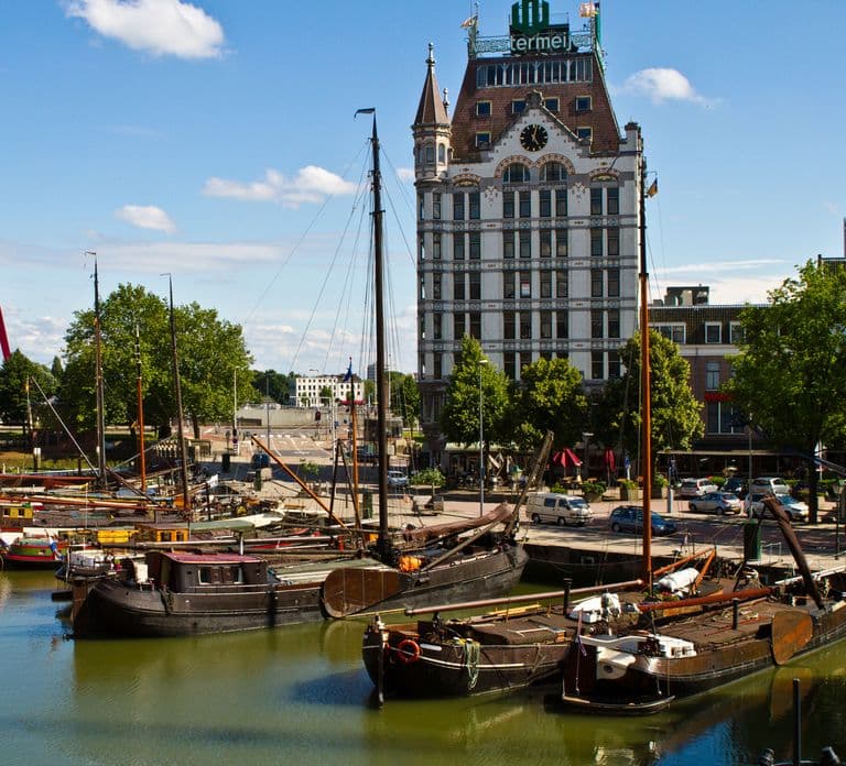 From Amsterdam: Rotterdam and The Hague Tour in Spanish