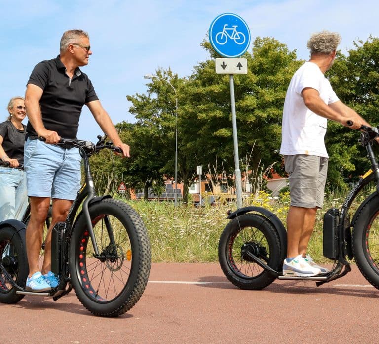 Goes: Explore Zeeland em nossos patinetes elétricos com rota por GPS