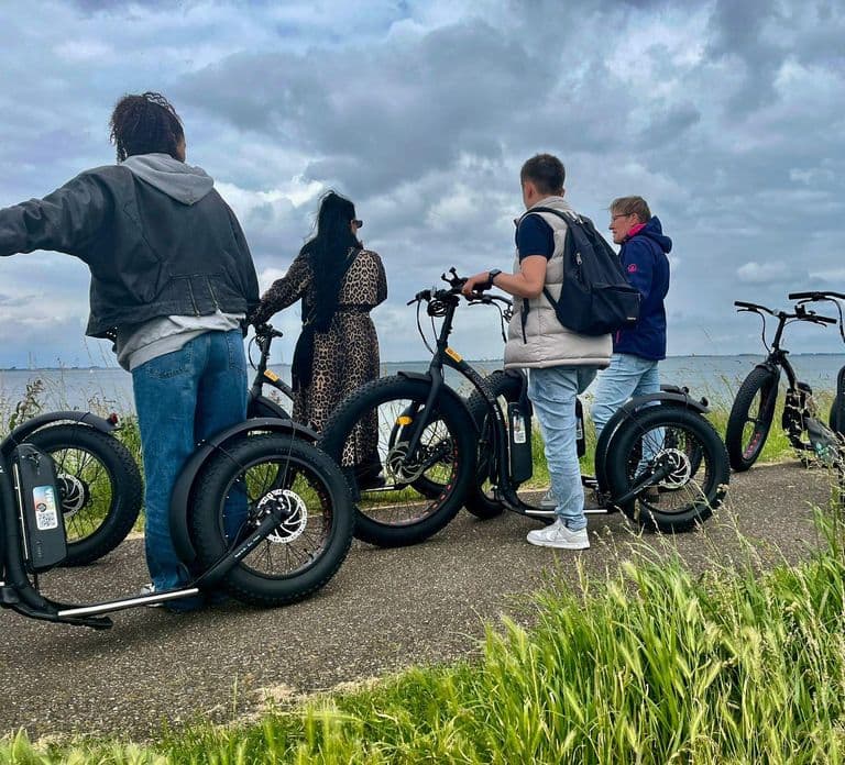 Goes: Explore Zeeland on our Electric Steps with GPS route