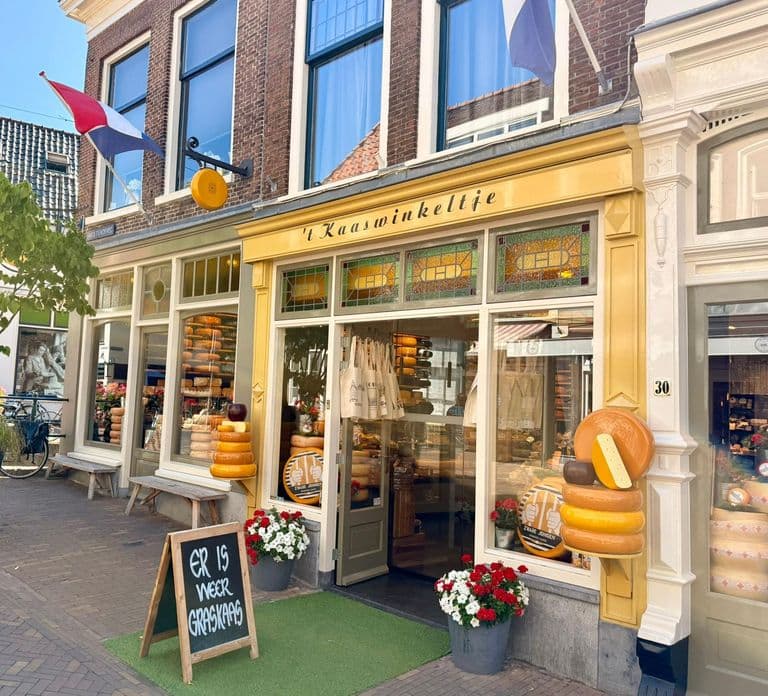 Gouda: piesza wycieczka z przewodnikiem i degustacją sera