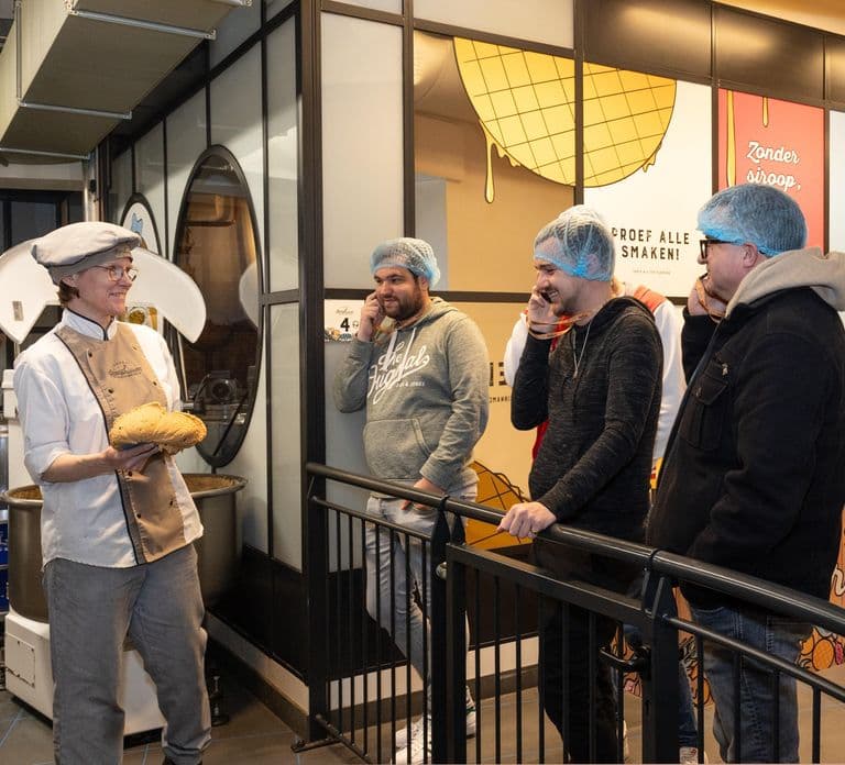 Gouda: Ticket voor de Siroopwafel-fabriek inclusief wafel