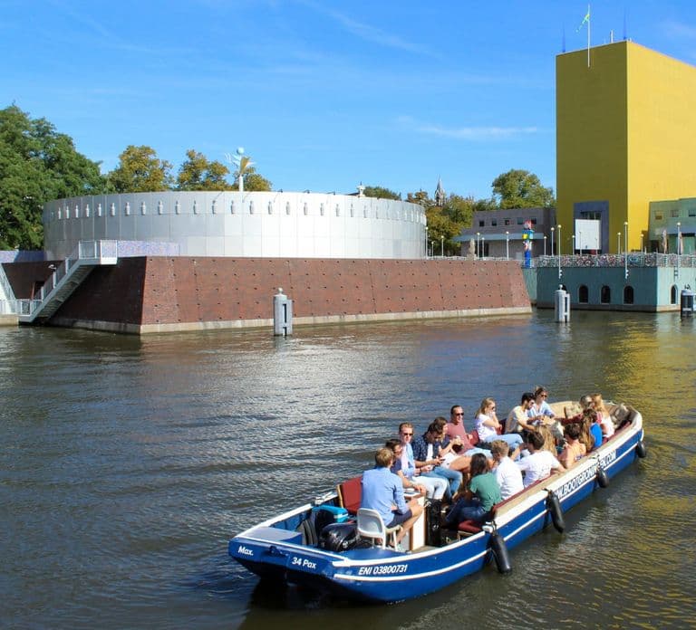 Groningen: Open Boat City Canal Cruise