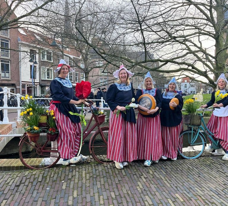Kinderdijk Windmills, Delft City & Delft Blue Factory Visit
