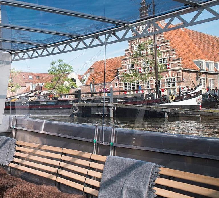 Leiden: Cruise through the Historic City Center with Guide