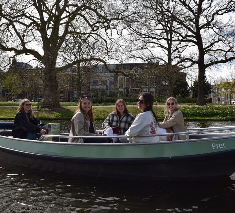 Leiden: Elektroboot-Verleih