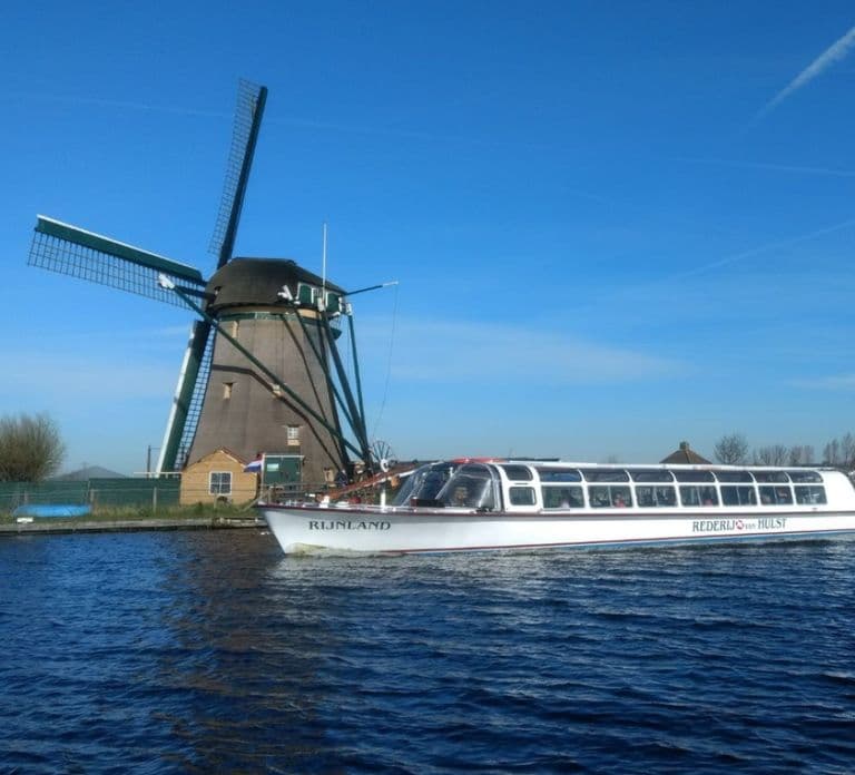Leiden: Windmolen- en plattelandscruise nabij Keukenhof