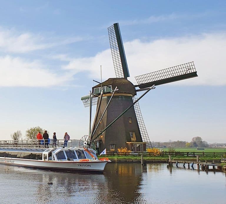 Leiden: Windmolen- en plattelandscruise nabij Keukenhof