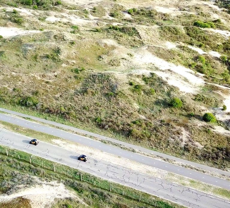 Lisse: Self-Drive Electric Car Dune and Beach Audio Tour