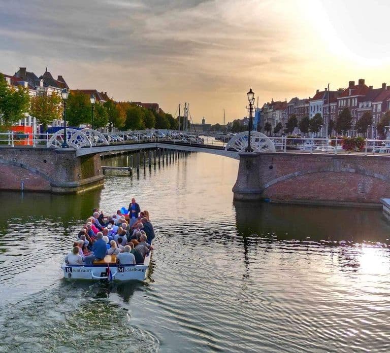 Middelburg: Stadscruise door de grachten