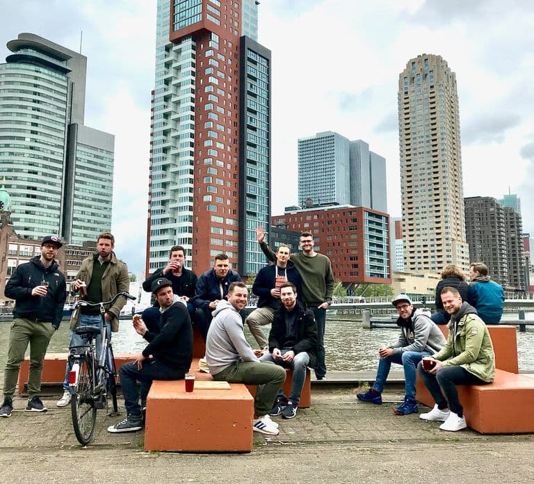 Rotterdam: Tour de cervecerías y taxi acuático