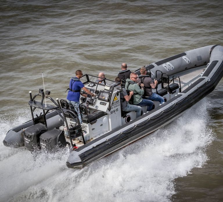 The Hague: Scheveningen Beach RIB Speedboat Tour