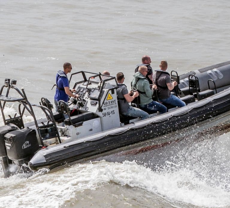 The Hague: Scheveningen Beach RIB Speedboat Tour
