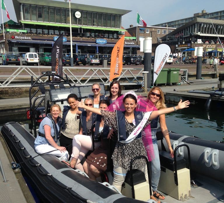 The Hague: Scheveningen Beach RIB Speedboat Tour