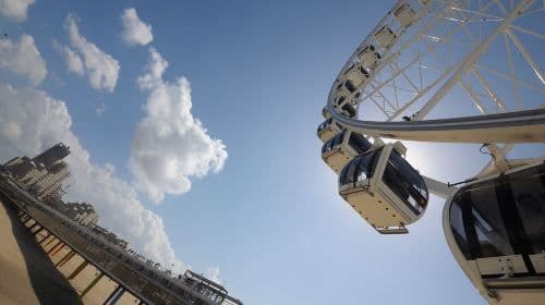 The Hague: The Pier SkyView Ticket with Drink and Snack Day Tours