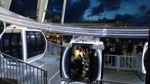 The Hague: The Pier SkyView Ticket with Drink and Snack Day Tours