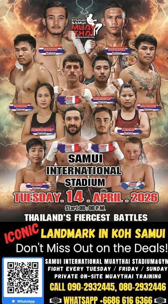 Samui International Stadium Muay Thai Tickets in Koh Samui