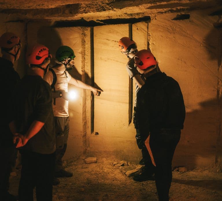 Valkenburg: Cave Biking Underground Bike Tour