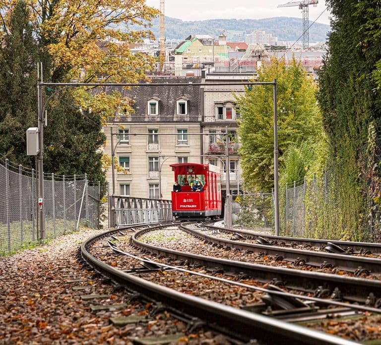 UBS Polybahn: linking Zürich Central and Zürich Polyterrasse