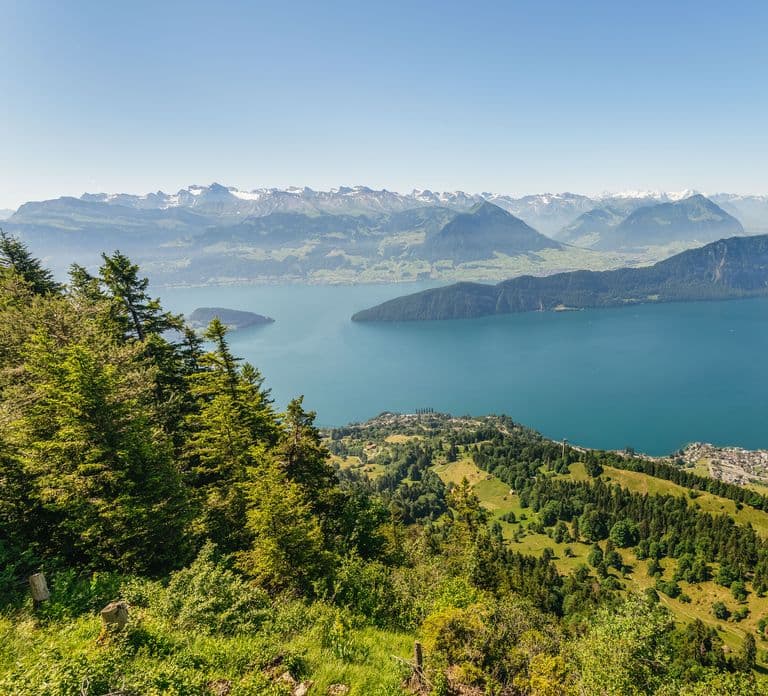 Vitznau: Bahntickets und Tagesticket für das Rigi Mineralbad