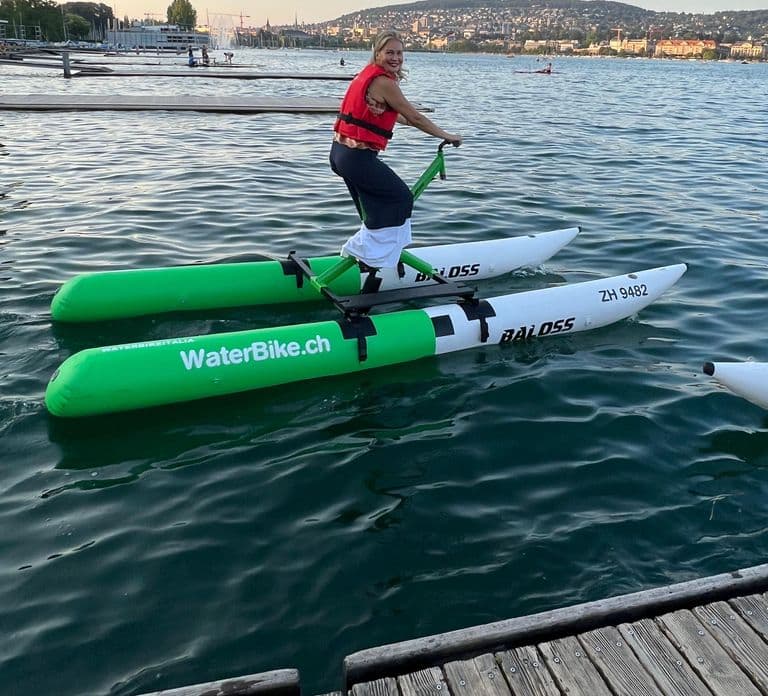 Waterbike na Jeziorze Zuryskim
