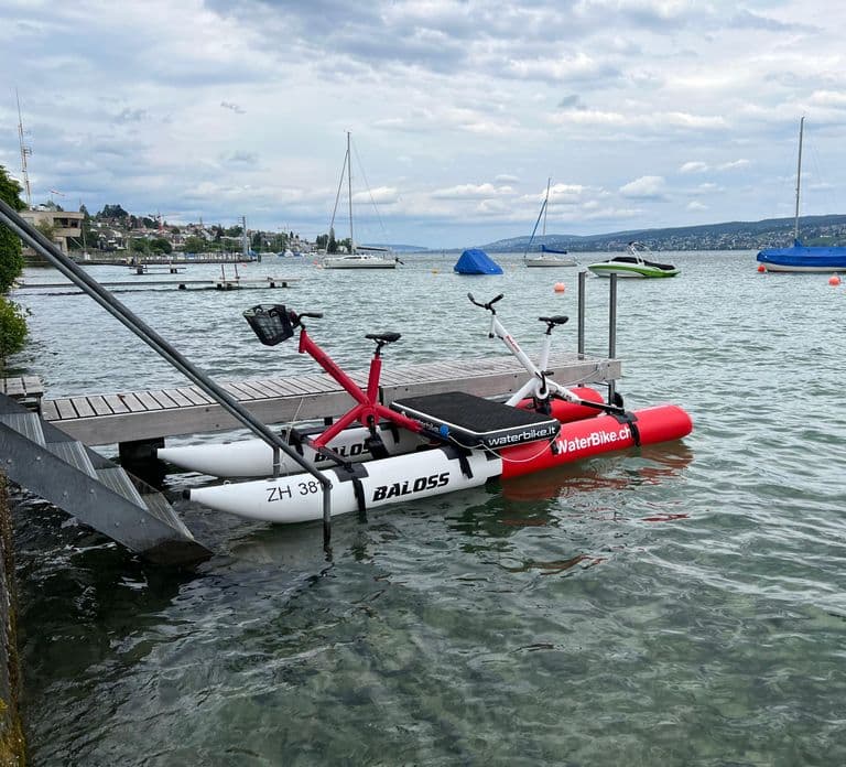 Waterbike na Jeziorze Zuryskim