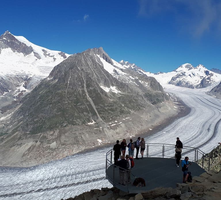 Aletsch Glacier: Round-trip Cable Car Ticket to Eggishorn