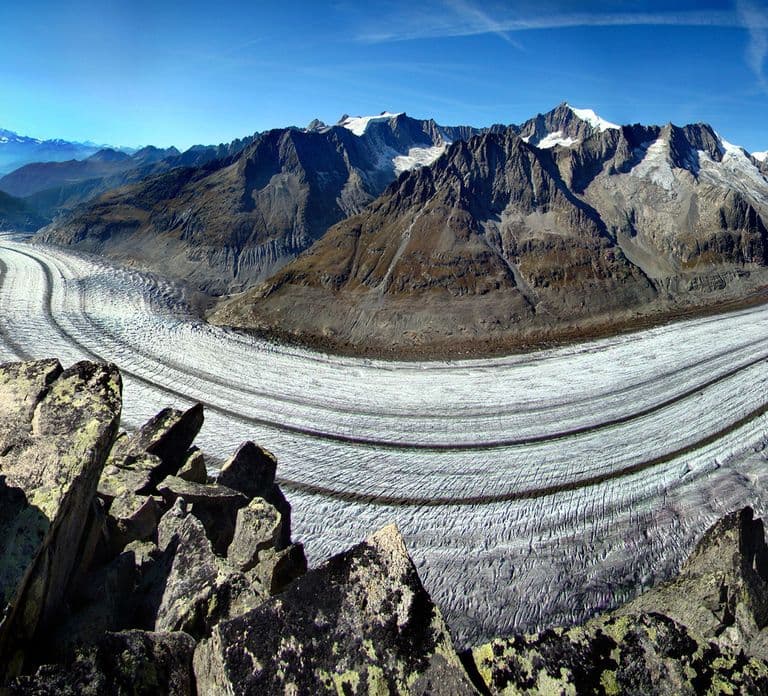Aletsch Glacier: Round-trip Cable Car Ticket to Eggishorn