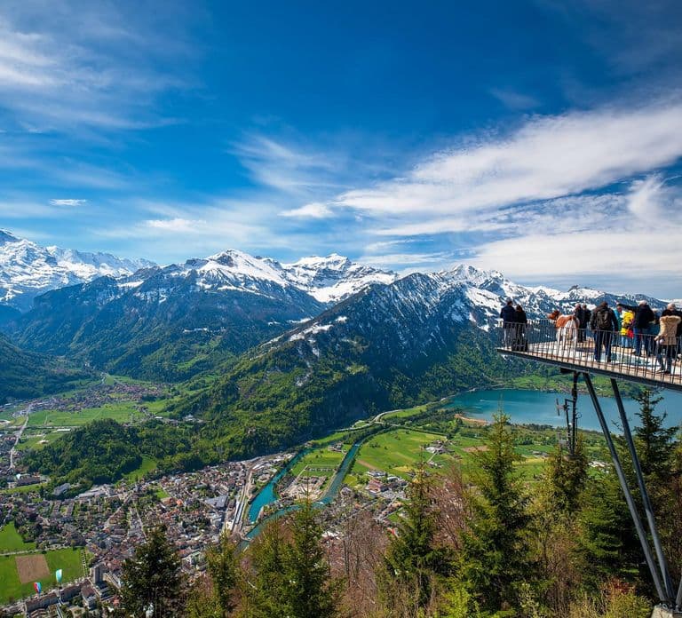 Bilet na atrakcję: Kolejka linowo-terenowa Interlaken – Harder