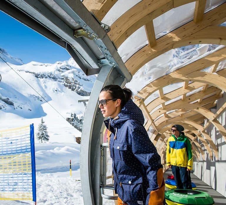 Zúrich: Experiencia de esquí para principiantes en Titlis y Lucerna