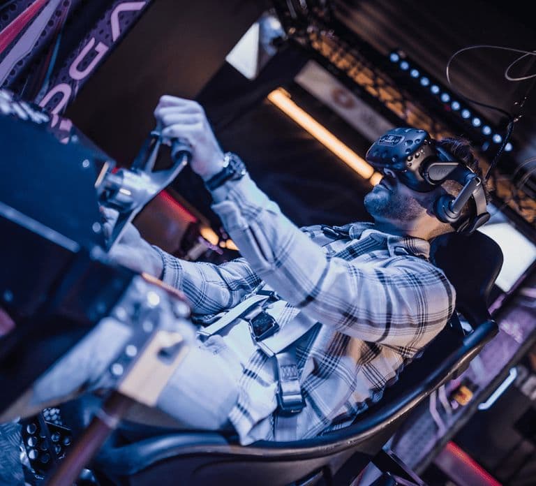 Zúrich: Simulador de carreras espaciales en realidad virtual