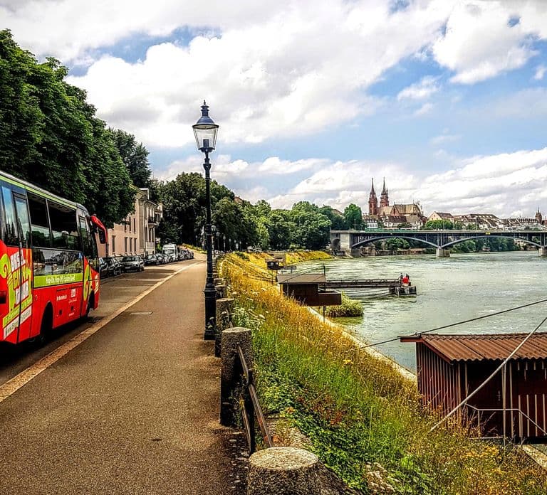 Basel: Sightseeing Bus Tour with Audio Guide