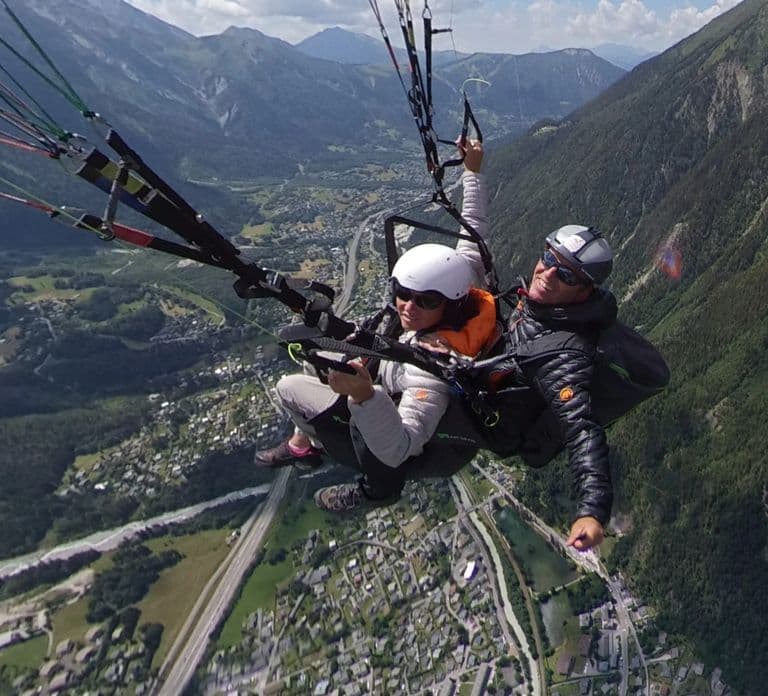 Chamonix: Tandem Paragliding Flight with Mont-Blanc Views