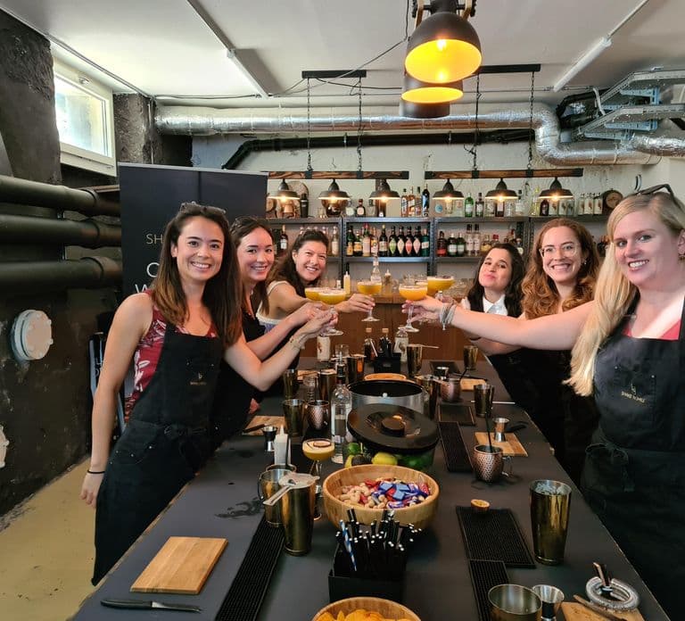 Cocktailcursus/Workshop in Zürich (door Shake 'N Smile)