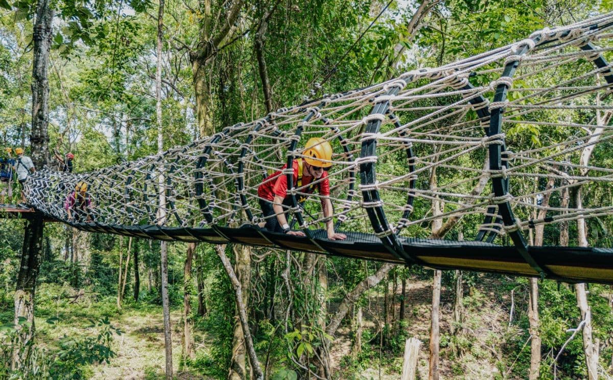 Skyrock Jungle Adventure em Khaolak