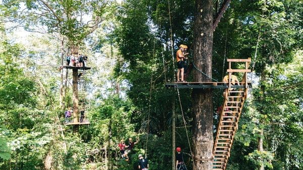 Skyrock Jungle Adventure em Khaolak