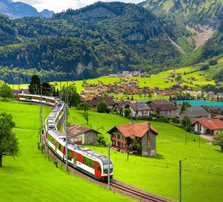 Exclusive Panoramic train journey though the heart of swiss