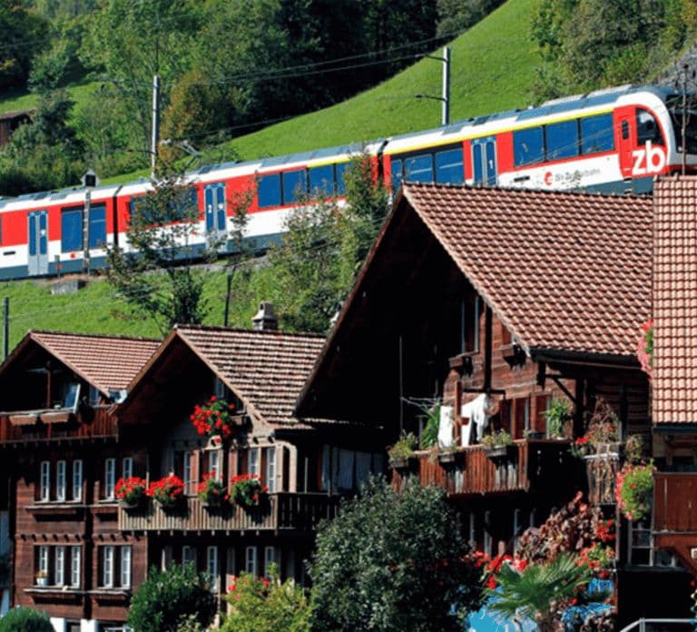 Exclusive Panoramic train journey though the heart of swiss