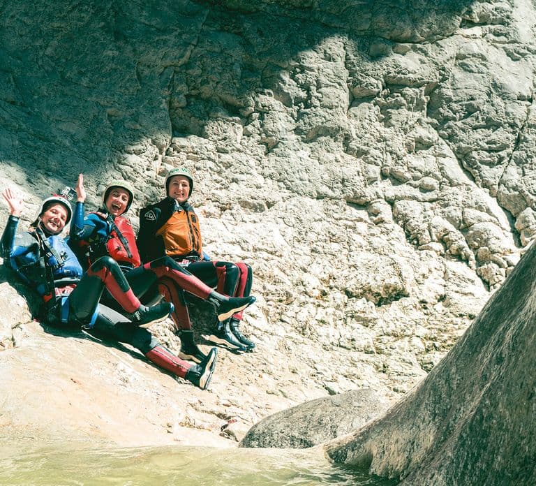 Depuis Interlaken : Canyoning à Chli Schliere