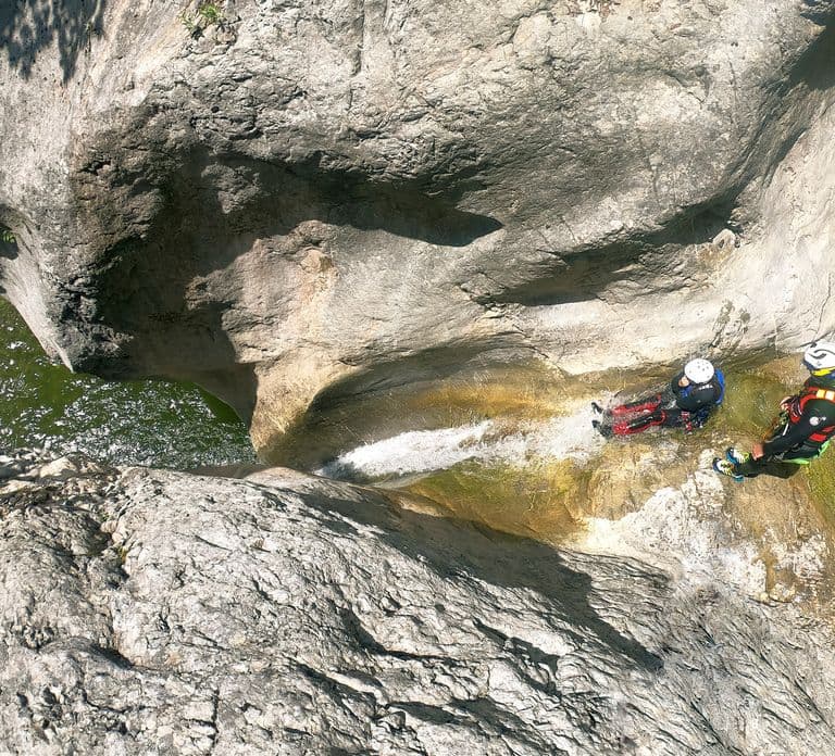 Depuis Interlaken : Canyoning à Chli Schliere