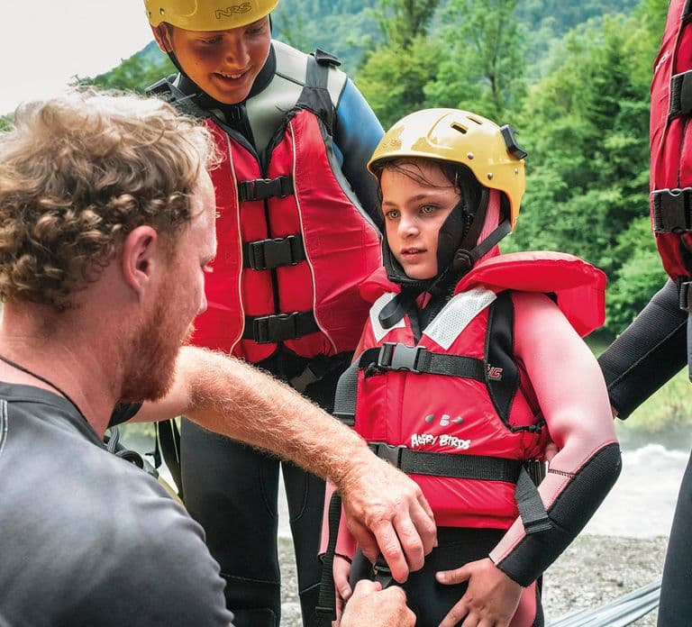 From Interlaken: Family Rafting