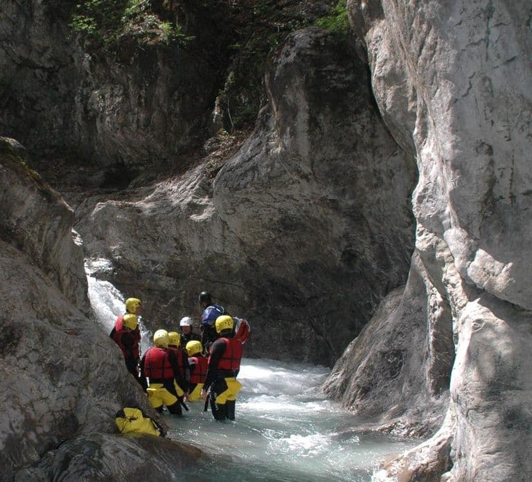 From Lucerne: Canyoning in Interlaken w/ Return Transfer