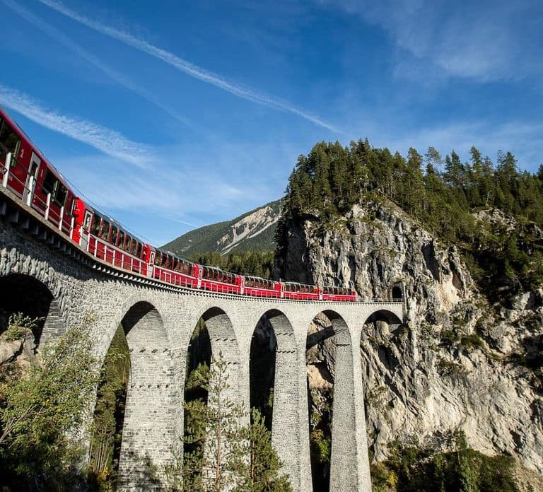 From Milan: Bernina Express Train and St. Moritz Tour