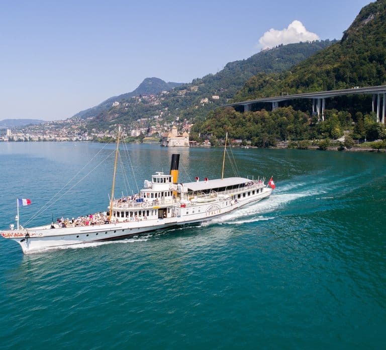 Depuis Montreux : croisière de 2 heures sur la Riviera