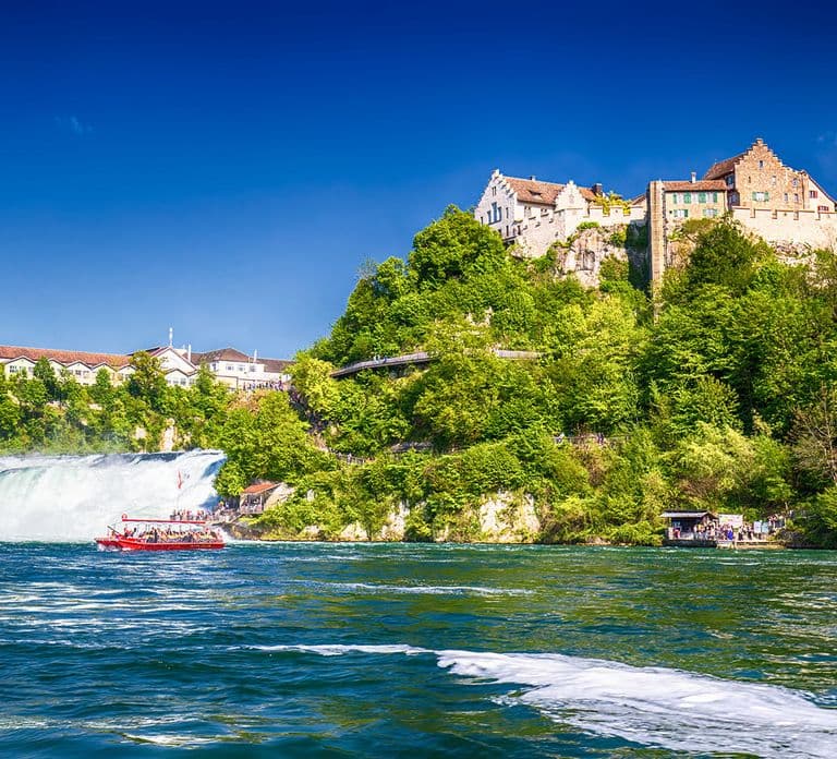 From Zurich to The Rhine Falls