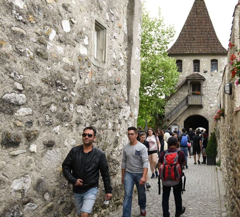From Zurich to The Rhine Falls