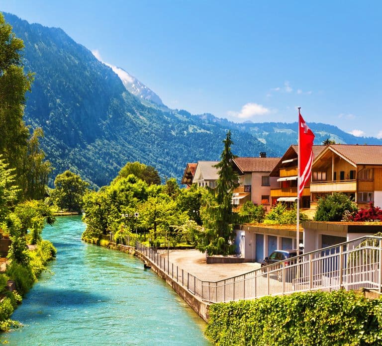 Zurich 출발: Interlaken 당일 여행