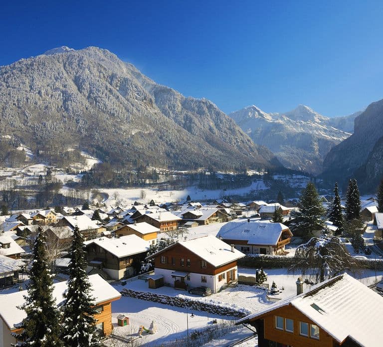 Zurich 출발: Interlaken 당일 여행